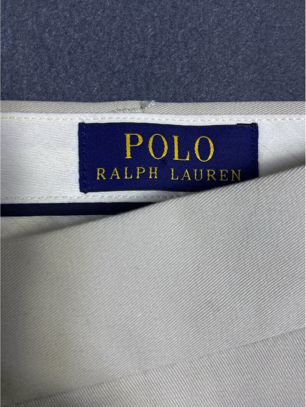 Polo Ralph Lauren Stretch Classic Chino Dress Pants Men 42x36 (34)Tan Preppy NEW - Picture 4 of 13